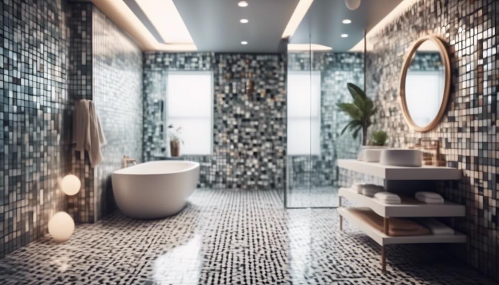 choosing bathroom tile materials
