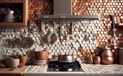 Effortless Installation Tips for Small Kitchen With Penny Round Tiles