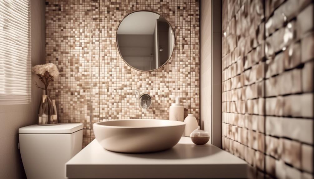 modern bathroom tiles for small spaces