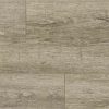 Wood-like textured flooring in gray