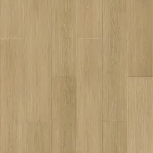 Light wooden floor with planks