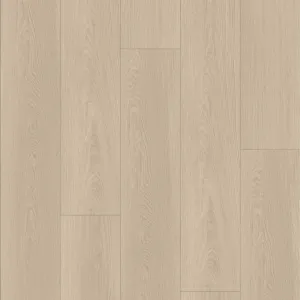 Light wood flooring with subtle texture.