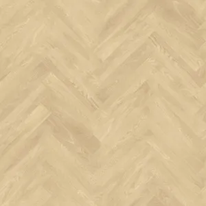 Light wood herringbone pattern flooring