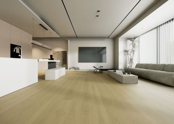 White Natural Engineered Hardwood Flooring - Image 3