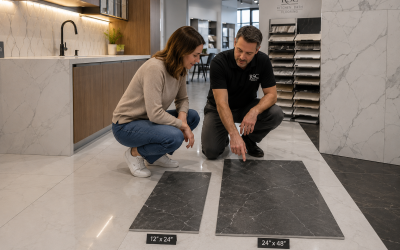 12×24 vs. 24×48 Porcelain Tile: How to Choose the Right Size for Each Room